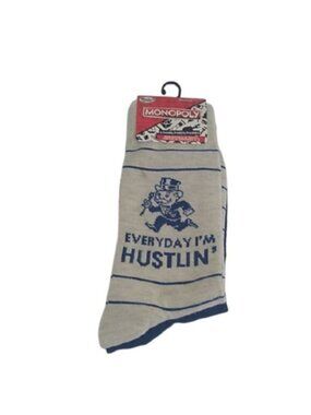 Men's MONOPOLY Rich Uncle Pennybags Socks, 2 pair